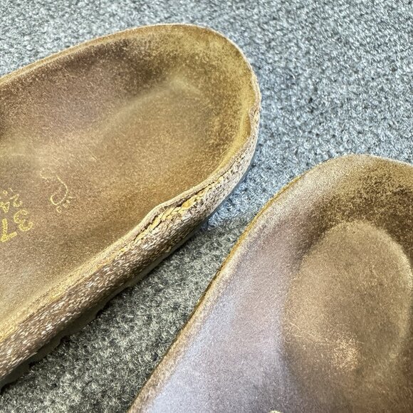 Birkenstock Women's 37 (6 - 6.5 US) Black Sandals Madrid Birko-Flor Ergonomic - Picture 5 of 6